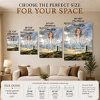 I Never Left You Memorial Canvas